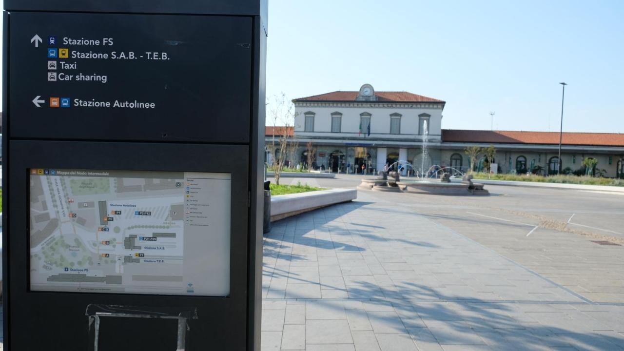 Nxt Station Deluxe Apartment Bergamo Luaran gambar